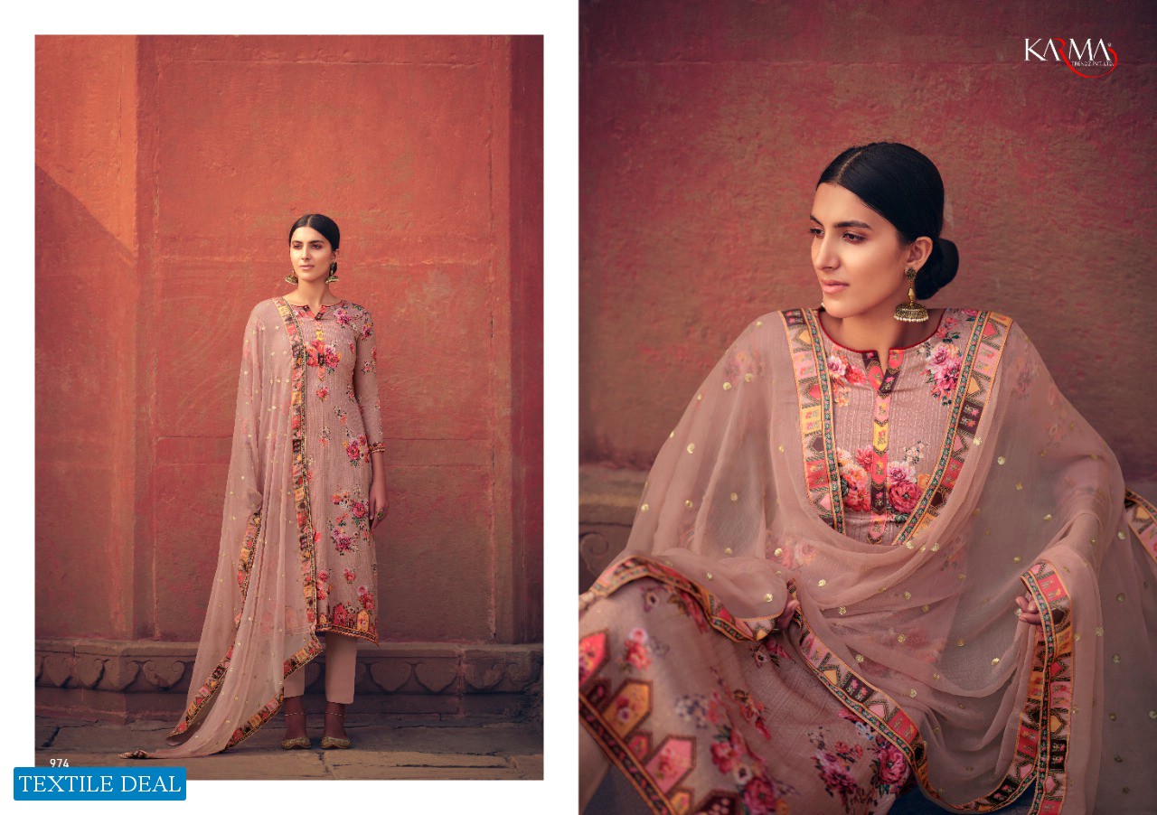 Karma Lamhaa 972 Series Wholesale Pure Cotton Salwar Kameez