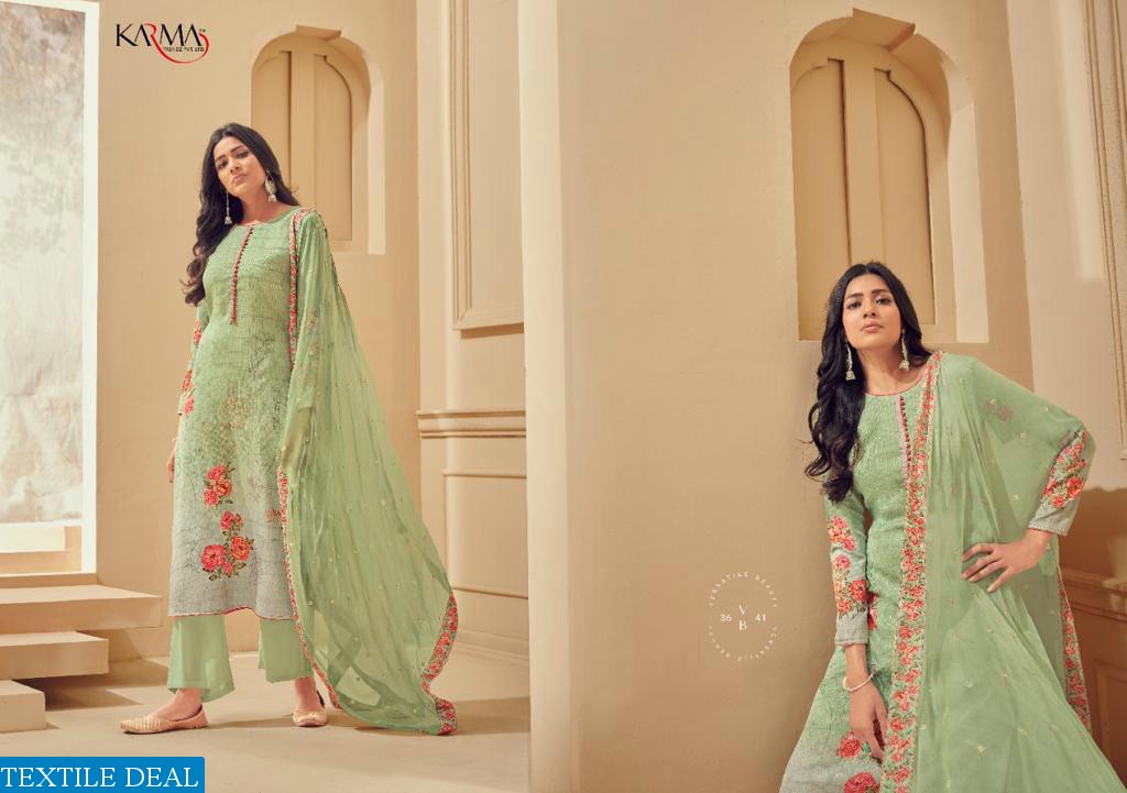 Karma Lamhaa Vol-3 Wholesale Straight Salwar Kameez