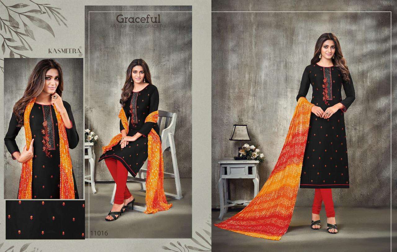 Kasmeera Kesari With Inner Dress Material Catalog