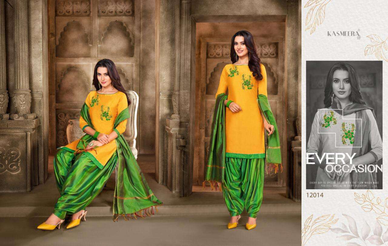 Kasmeera Rainbow Patiyala Vol-3 Dress Material Catalog