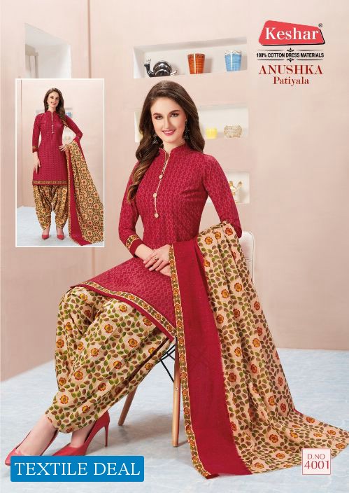 Kesar Anushka Patiyala Vol-4 Wholesale Shopping Patiyala Dress Material