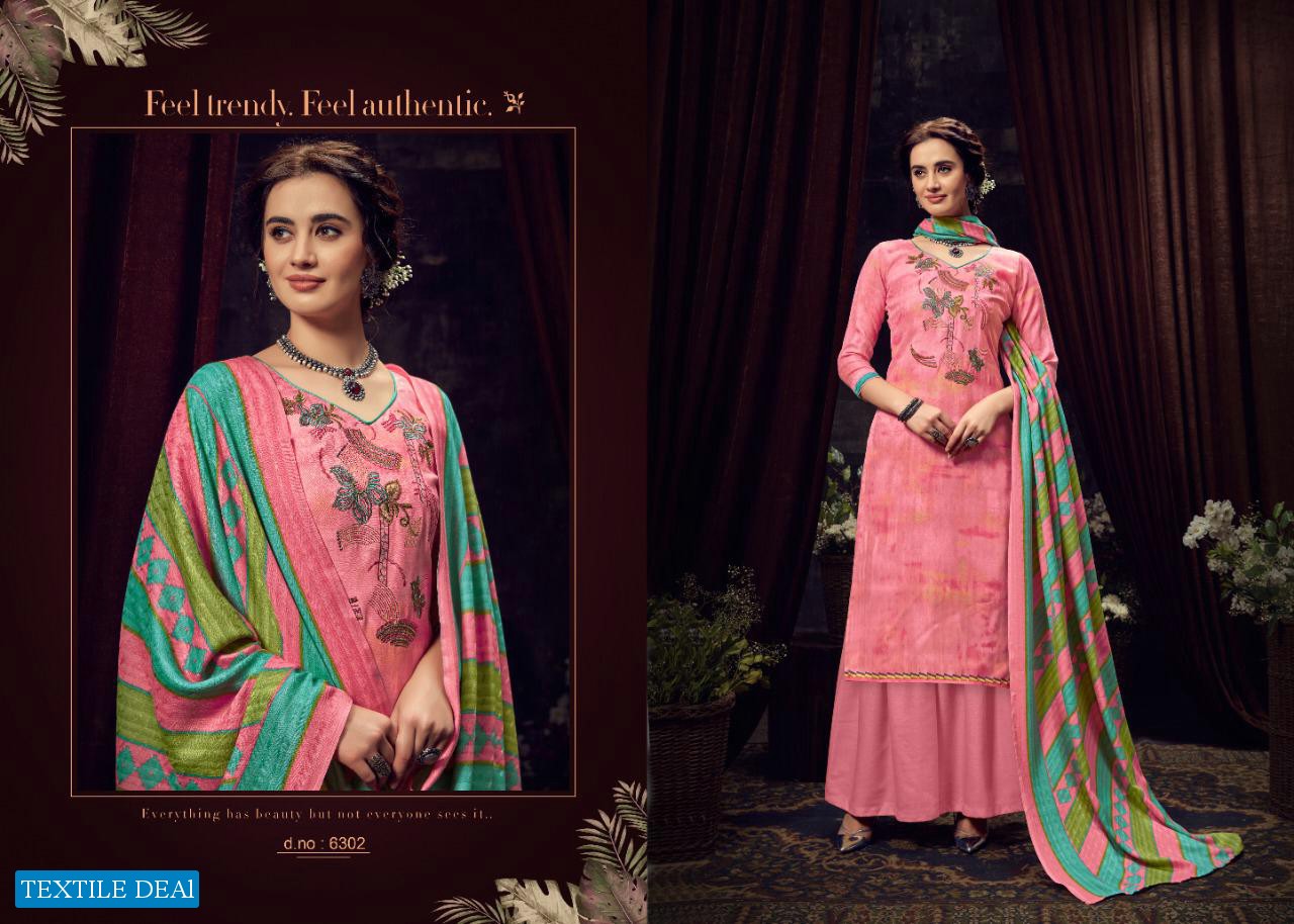 Kesar Noor Wholesale Pashmina Work Dress Material