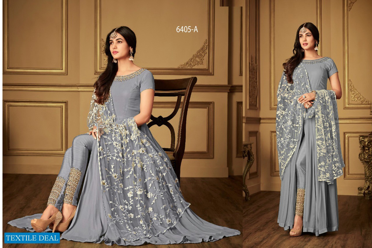 Kesar Replica 6405 Designer Anarkali Style Hit Design Premium quality