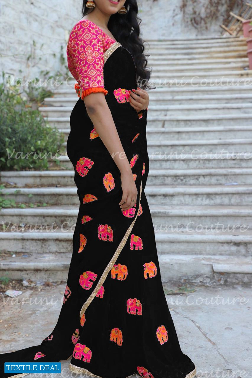 Kesar SF-7036 Wholesale Chanderi Cotton Ladies Sarees