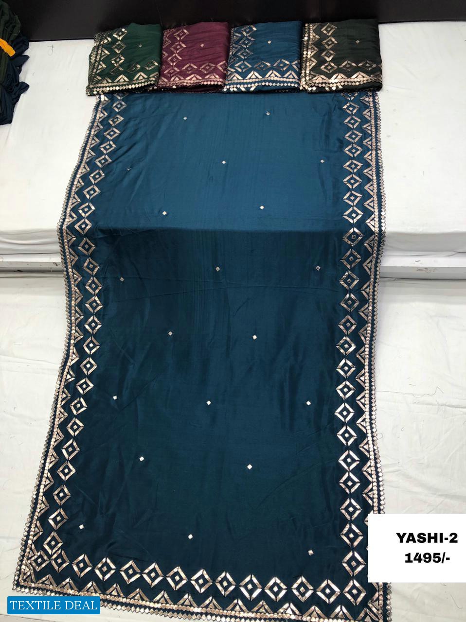 Kesar Saree Hit Design Wholesale Casual Ethnic Saree Blouse