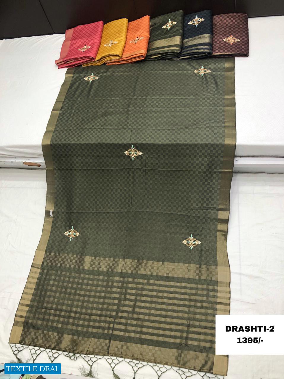 Kesar Saree Hit Design Wholesale Casual Ethnic Saree Blouse