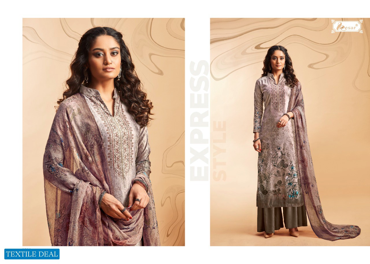 Kesar Velvet Wholesale Shopping Viscose Velvet Winter Special Dress Material