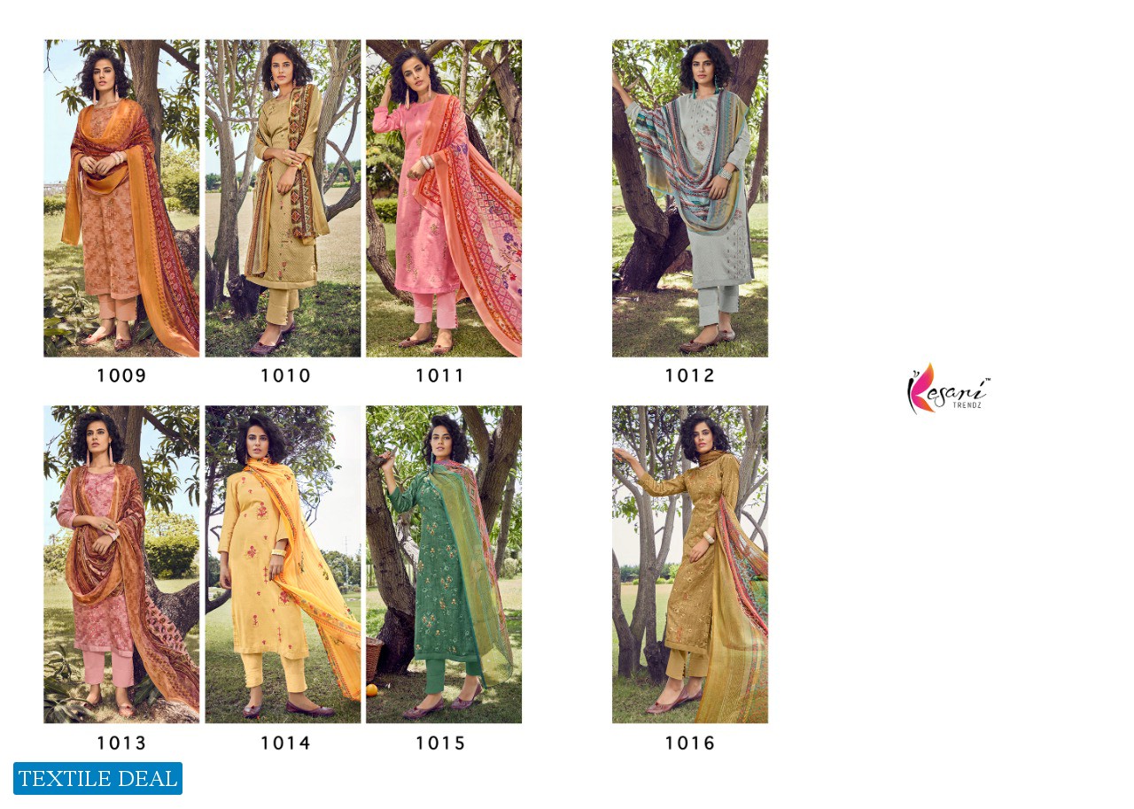 Kesari Brasso Dupatta Vol-2 Wholesale Ethnic Salwar Kameez