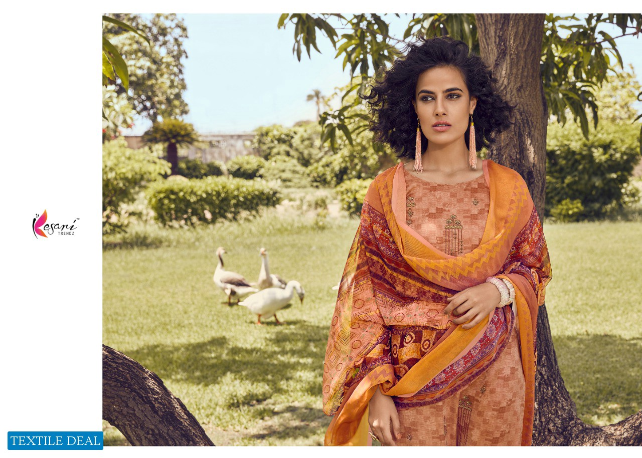 Kesari Brasso Dupatta Vol-2 Wholesale Ethnic Salwar Kameez