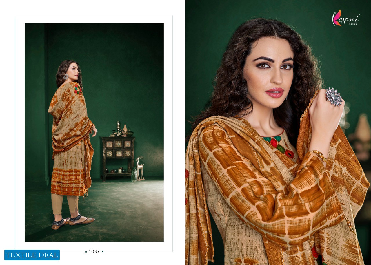 Kesari I-ball Vol-5 Wholesale Shopping Pashmina Winter Dress Material