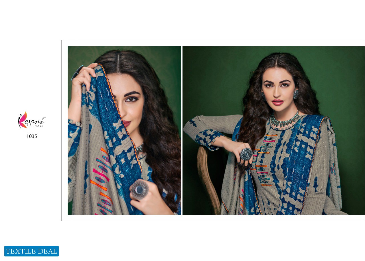 Kesari I-ball Vol-5 Wholesale Shopping Pashmina Winter Dress Material