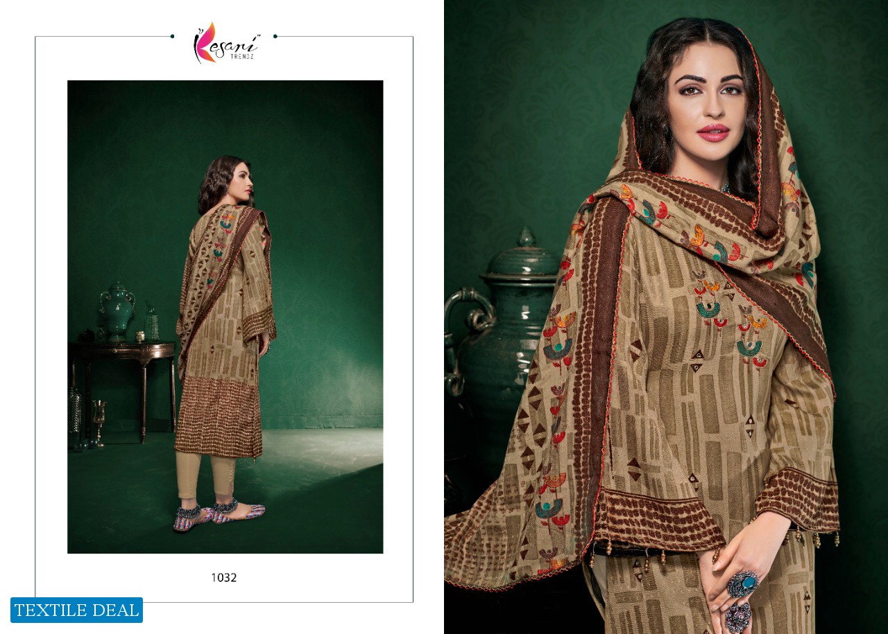 Kesari I-ball Vol-5 Wholesale Shopping Pashmina Winter Dress Material