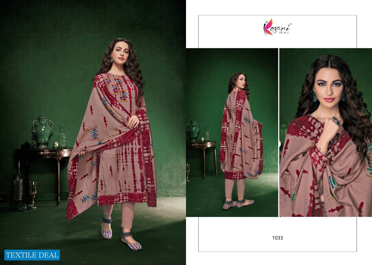 Kesari I-ball Vol-5 Wholesale Shopping Pashmina Winter Dress Material