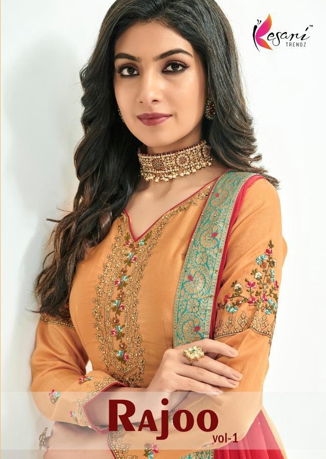 Kesari Rajoo Vol-1 Wholesale Straight Salwar Kameez