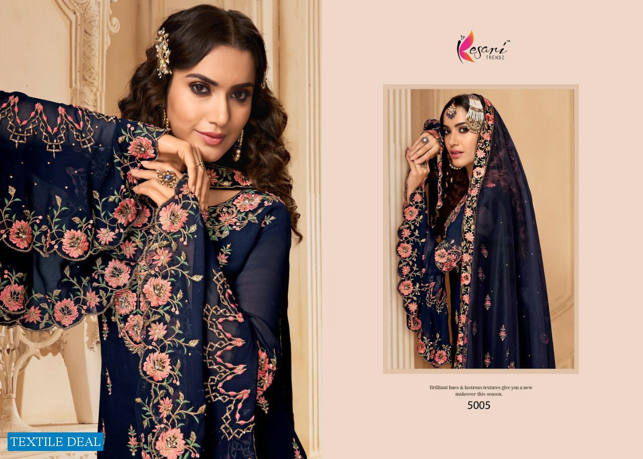 Kesari Simran Vol-1 Wholesale Long Straight Salwar Kameez