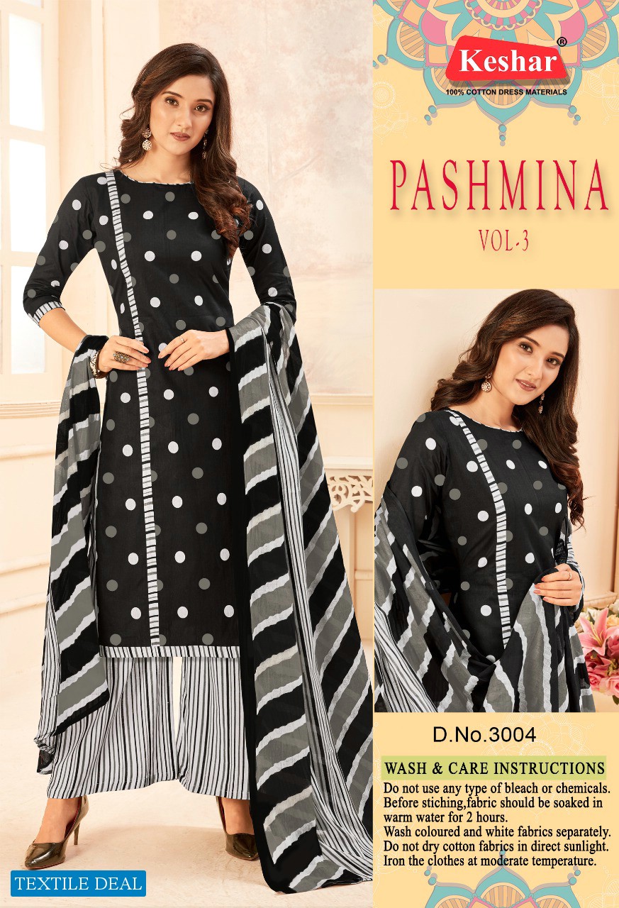 Keshar Pashmina Vol-3 Ladies Wear Wholesale online Shopping
