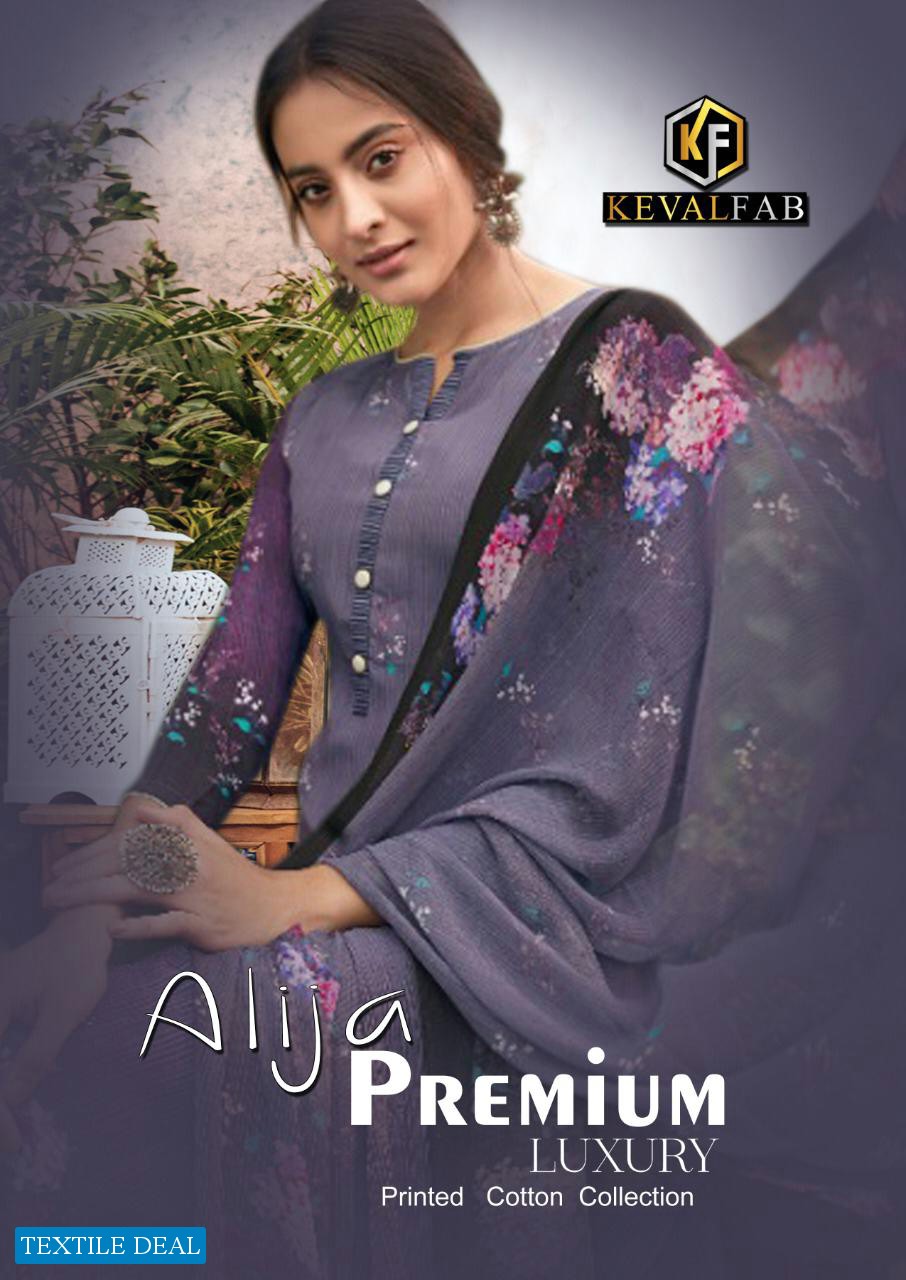 Keval Fab Alija Premium Luxury Printed Dress Material