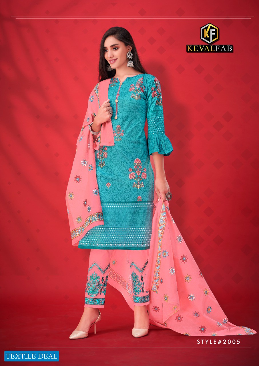 Keval Fab Alija Premium Vol-2 Wholesale Cotton Dress Material