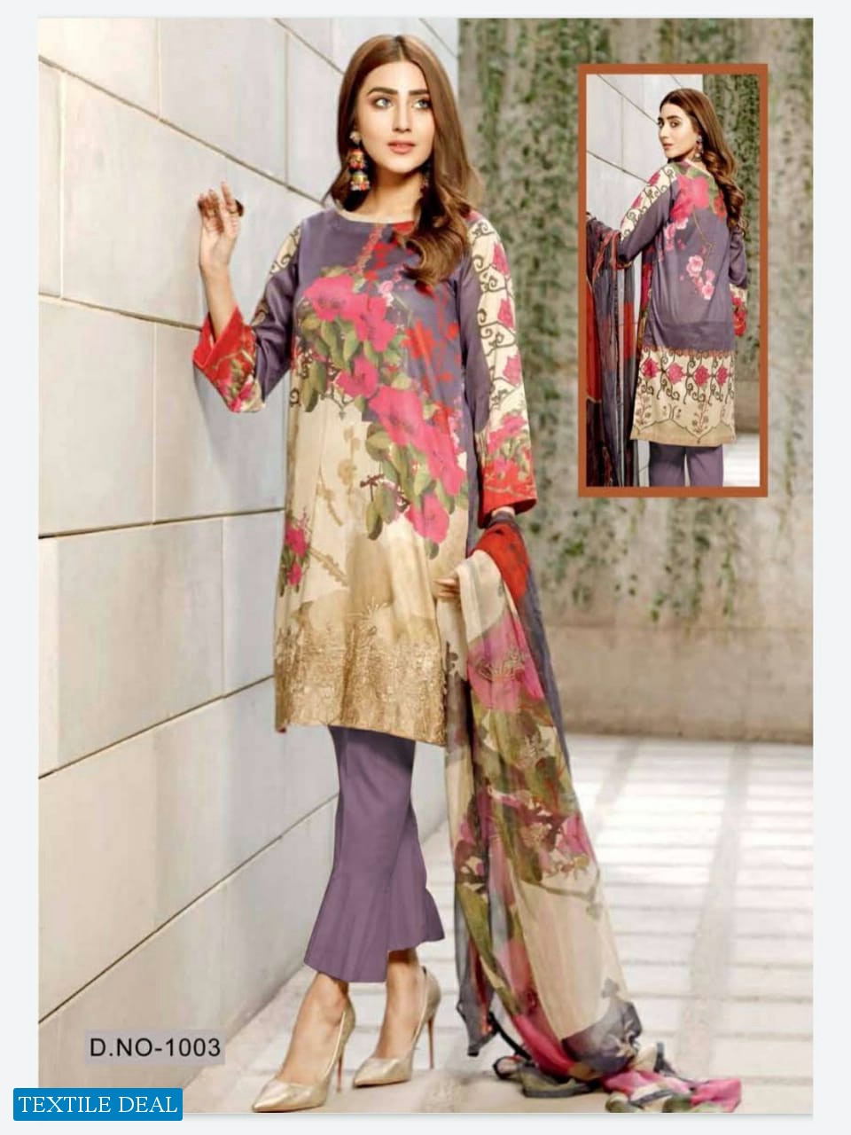 Keval Fab Noor Wholesale Lawn Printed Dress Material