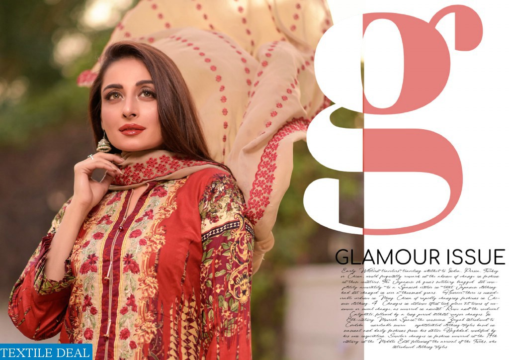 Keysaria Embroidered Collection With Soiree Dupatta branded Pakistani Dresses