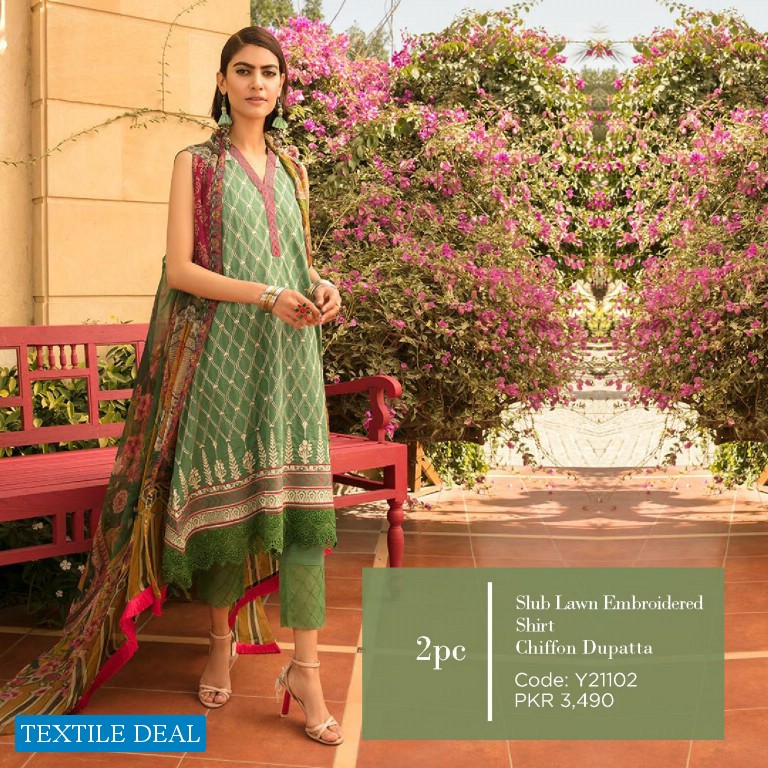 Khaadi Lawn 2021 I Am My Own Wholesale Pakistani Embroidered Dress