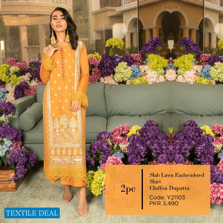Khaadi Lawn 2021 I Am My Own Wholesale Pakistani Embroidered Dress
