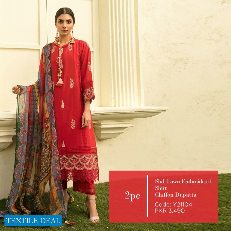 Khaadi Lawn 2021 I Am My Own Wholesale Pakistani Embroidered Dress