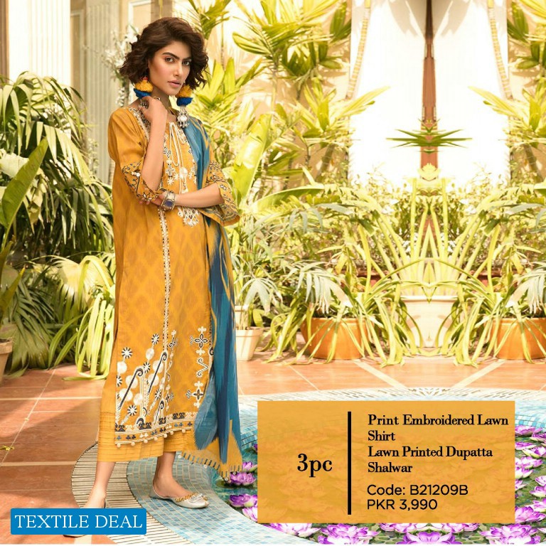 Khaadi Lawn 2021 I Am My Own Wholesale Pakistani Embroidered Dress