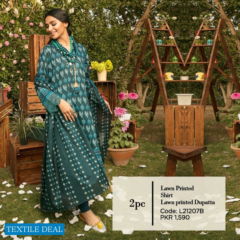 Khaadi Lawn 2021 I Am My Own Wholesale Pakistani Embroidered Dress