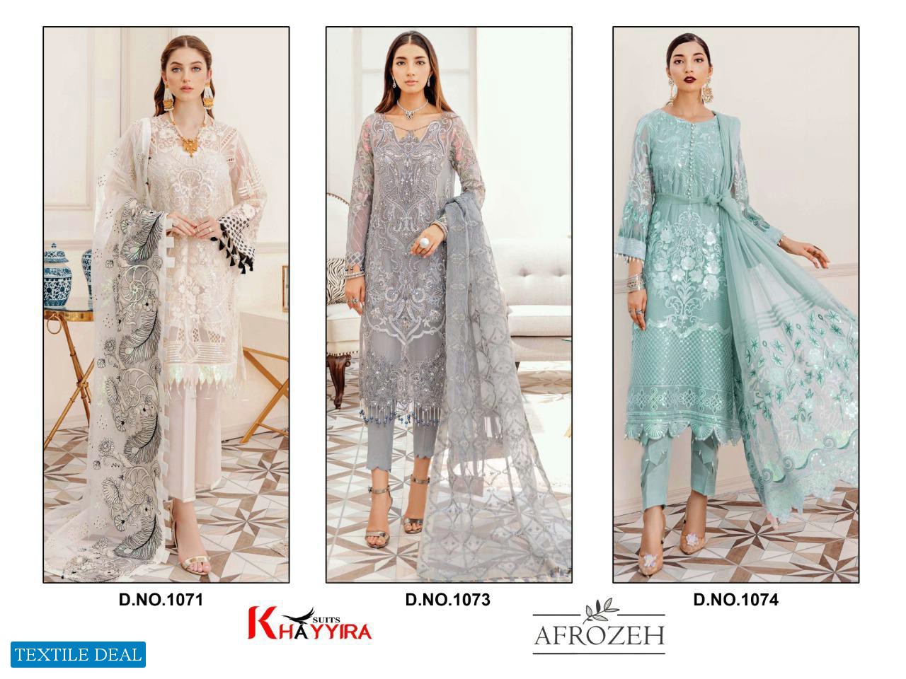 Khayyira Afrozeh Wholesale Pakistani Dress