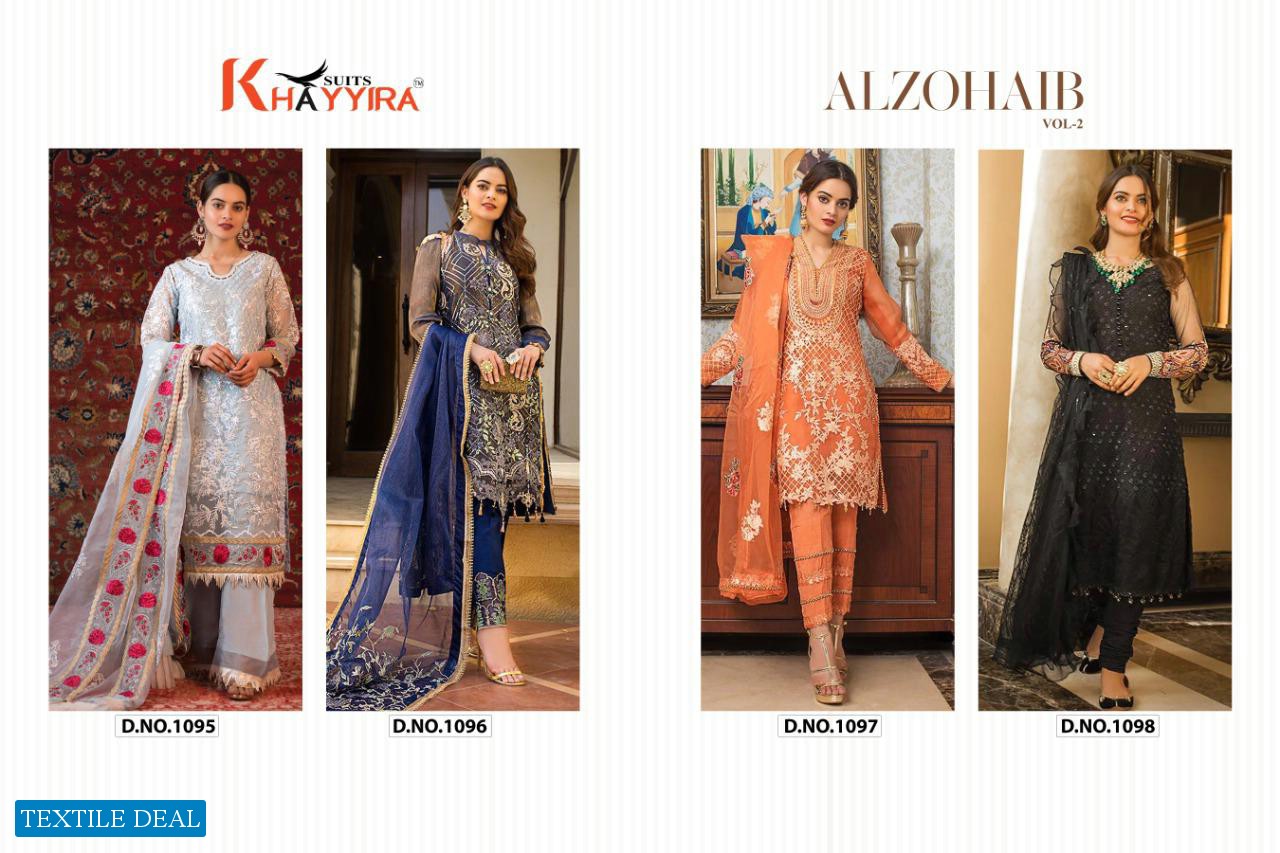 Khayyira Alzohaib Vol-2 Wholesale Pakistani Dress