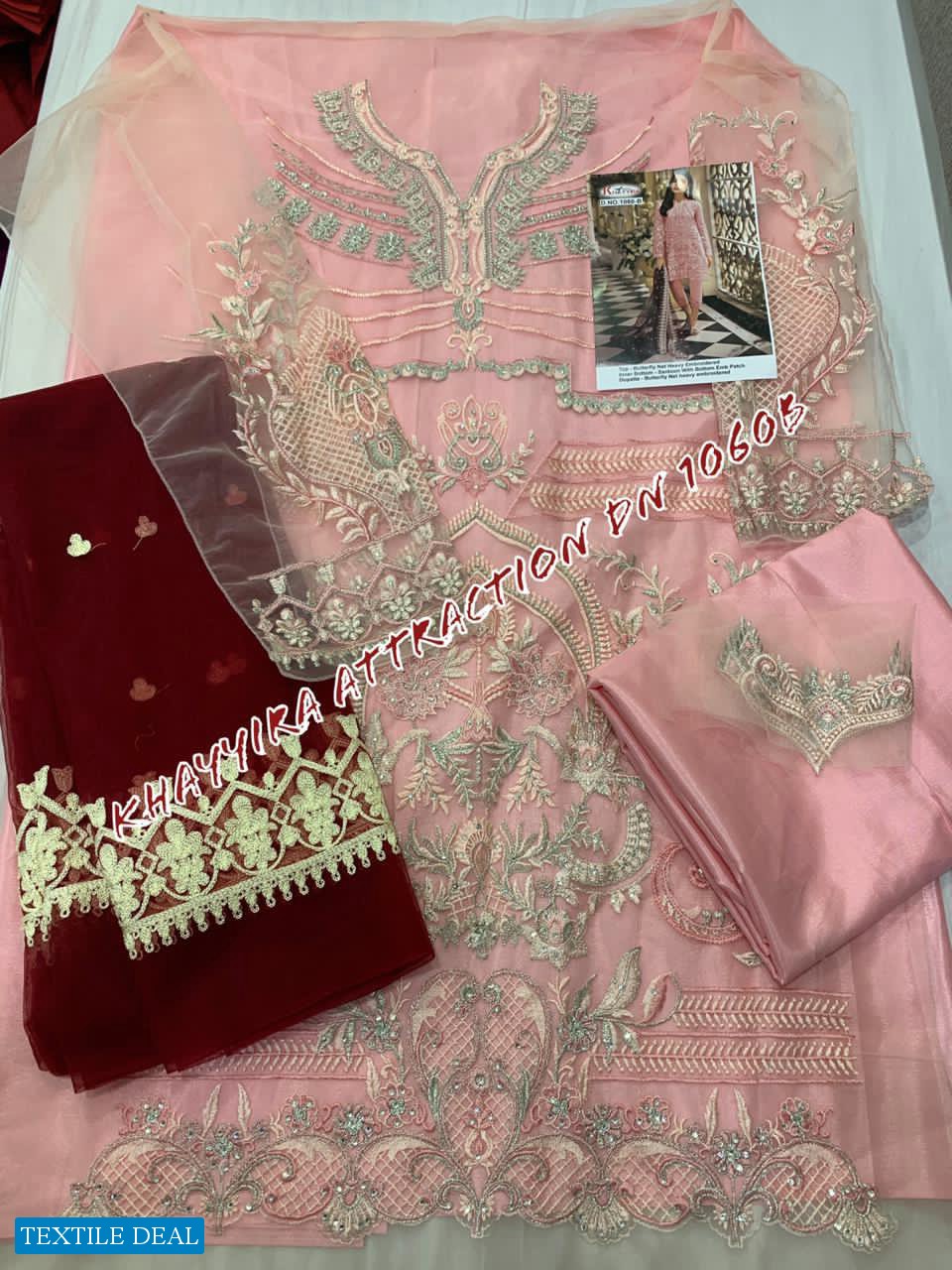 Khayyira Attraction 1060 Colour Wholesale Pakistani Concept Salwar Kameez