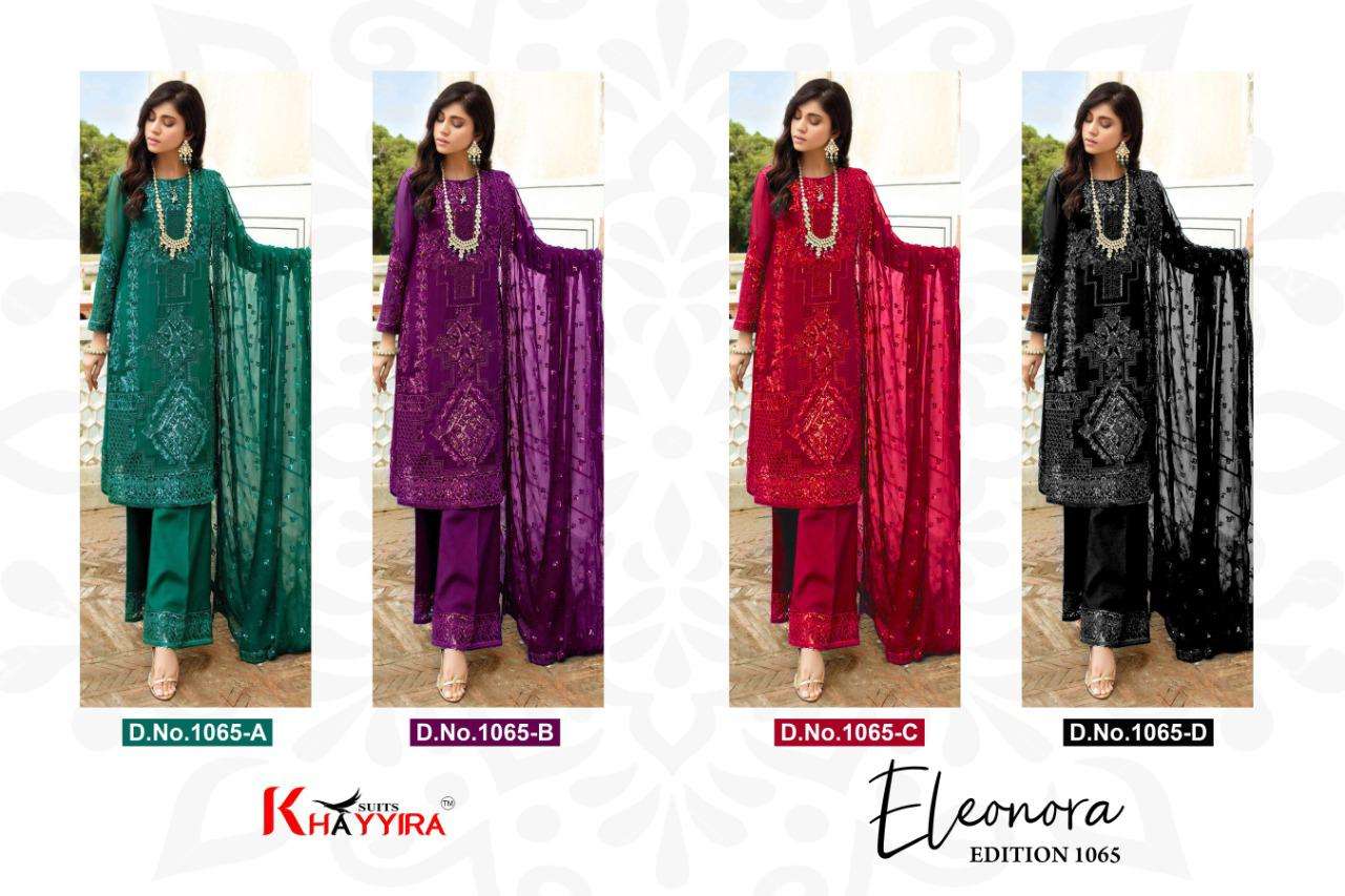 Khayyira Eleonora 1065 Colour Wholesale Pakistani Concept Dress