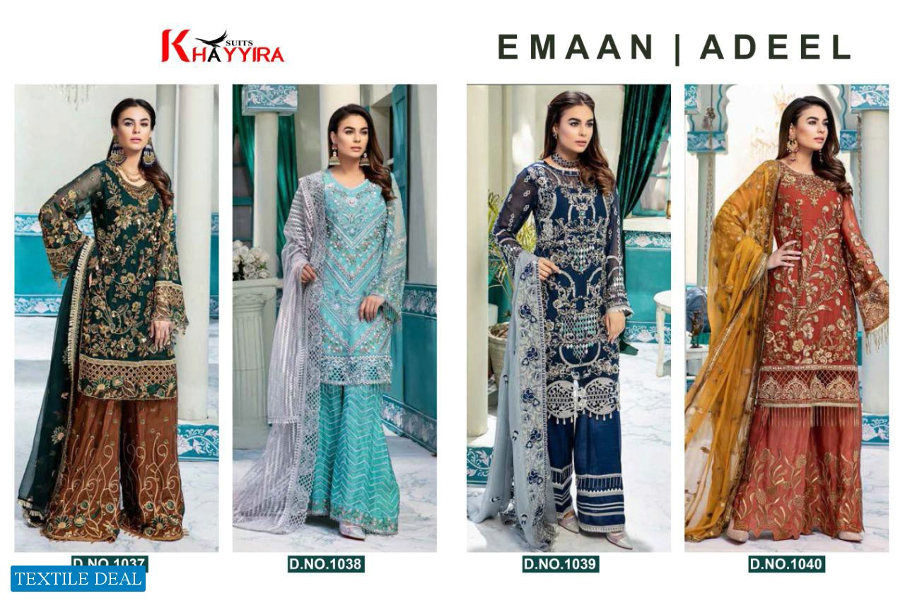 Khayyira Emaan Adeel Wholesale Pakistani Concept Dress Material