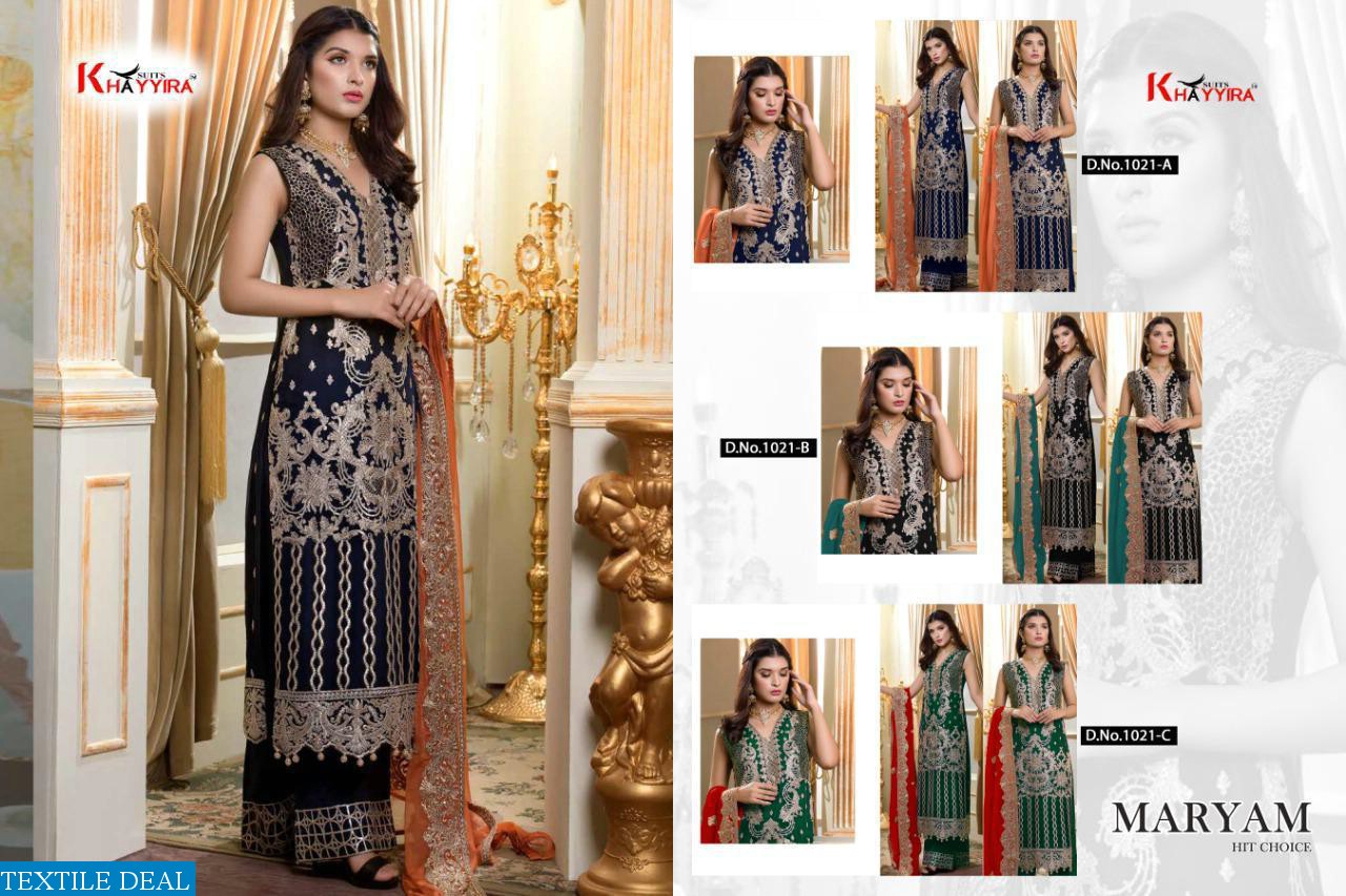 Khayyira Maryam Hit Wholesale Pakistani Salwar kameez