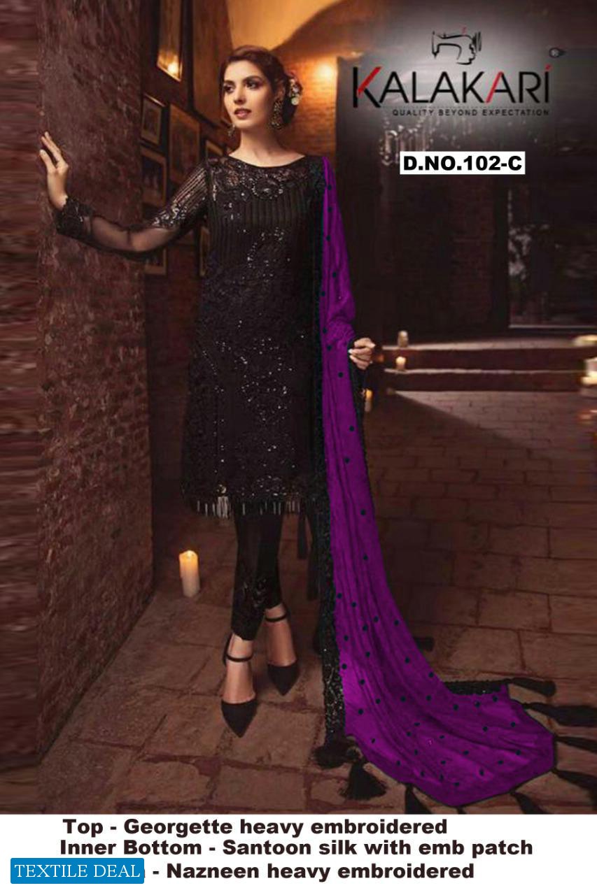 Khayyira Serene Colour 102 Wholesale Pakistani Dress
