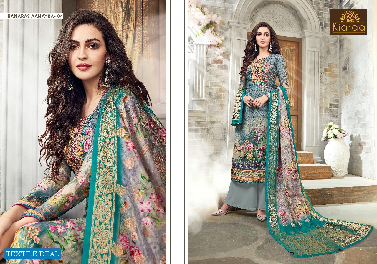 Kiaraa Aanayka Banaras Wholesale Ethnic Suits