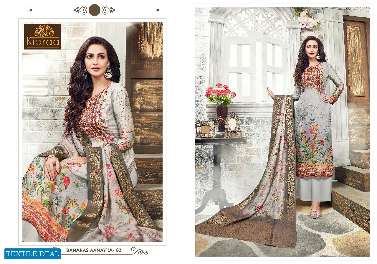 Kiaraa Aanayka Banaras Wholesale Ethnic Suits