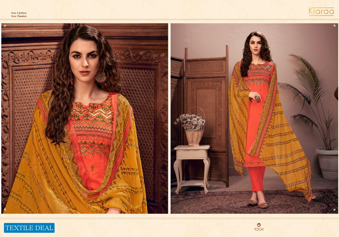 Kiaraa Azraa Wholesale Shopping Pure Cotton Satin Dress Material