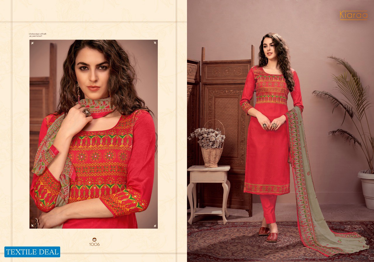 Kiaraa Azraa Wholesale Shopping Pure Cotton Satin Dress Material