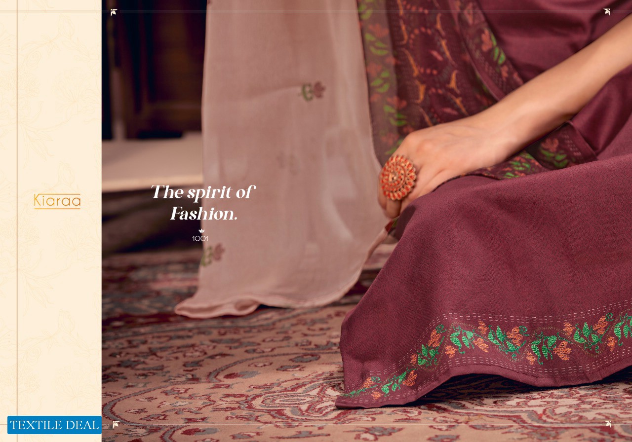 Kiaraa Azraa Wholesale Shopping Pure Cotton Satin Dress Material