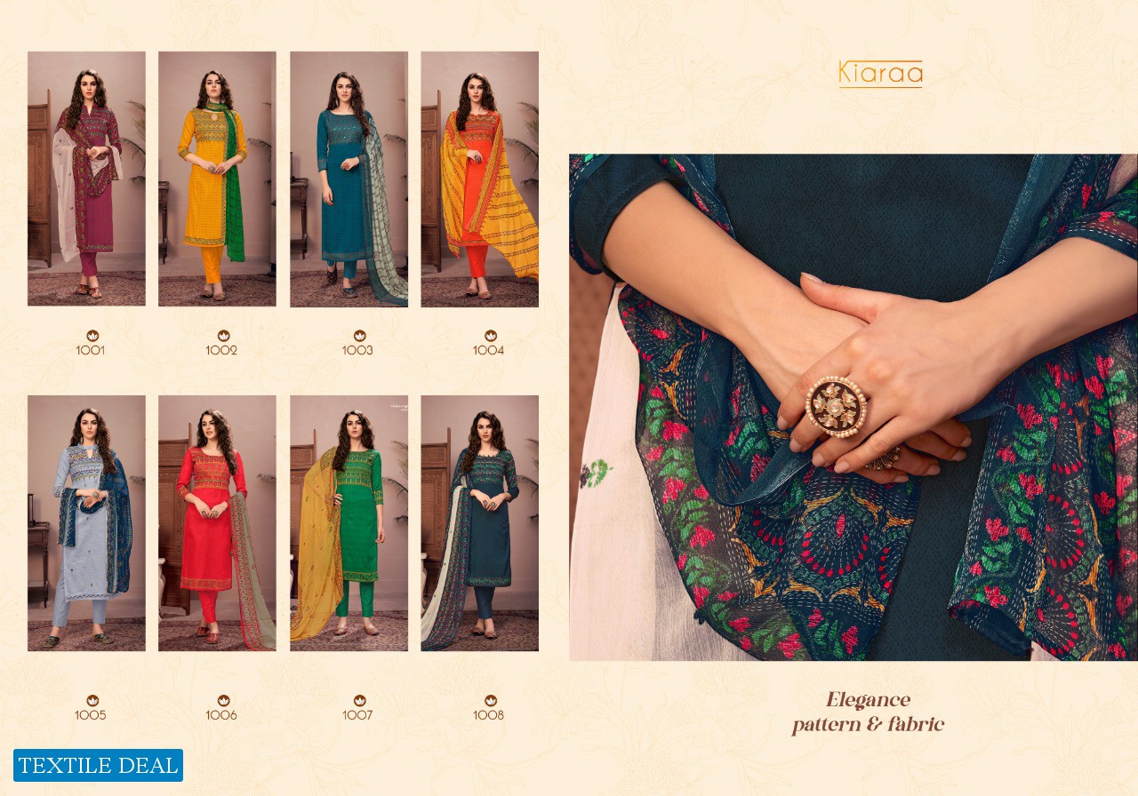 Kiaraa Azraa Wholesale Shopping Pure Cotton Satin Dress Material