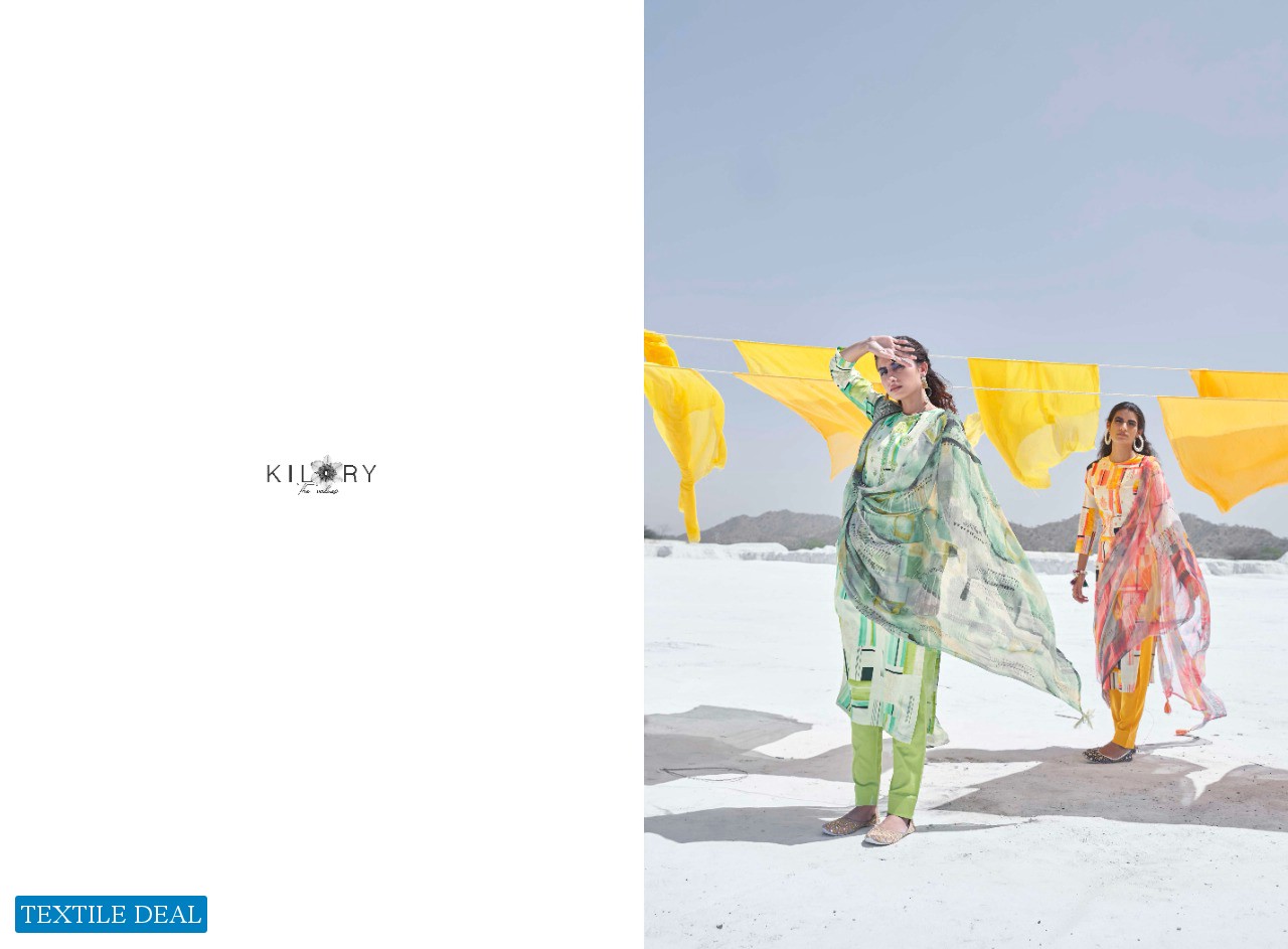 Kilory Ensemble Wholesale Pure Cambric Fabrics Embroidery Work Dress