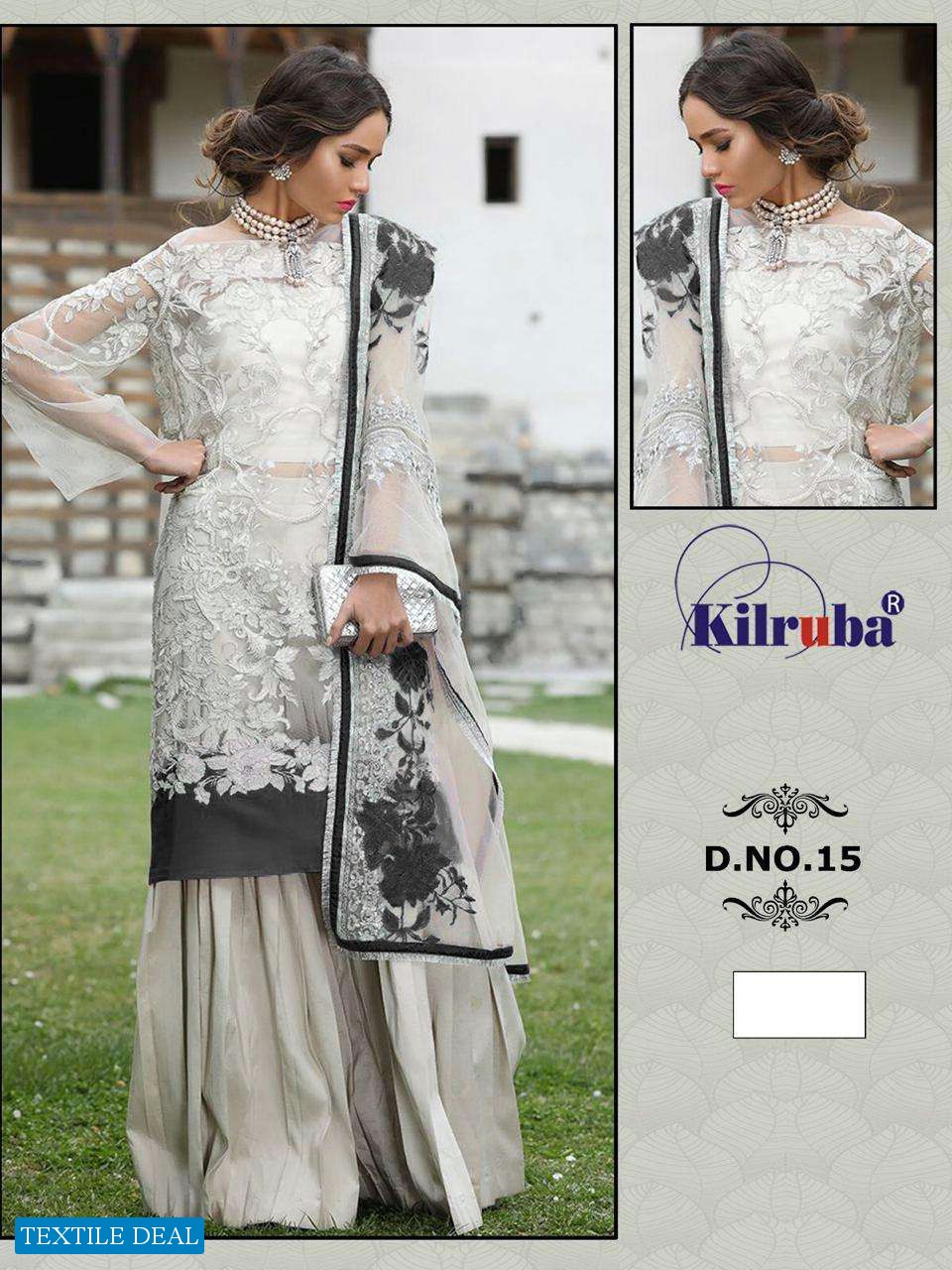 Kilruba D.no 15 Colour Wholesale Pakistani Concept Dress