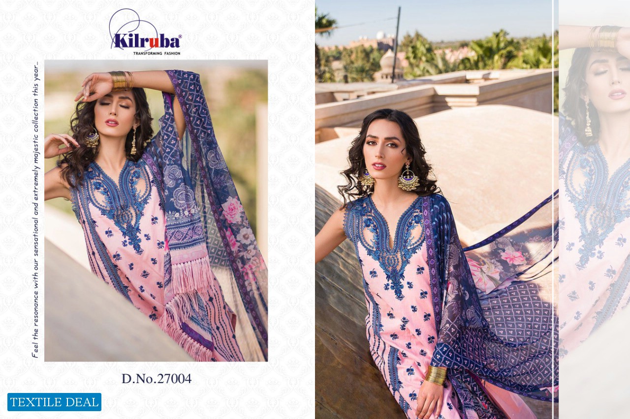 Kilruba Sobia nazir Embroidery Collection Wholesaler In india