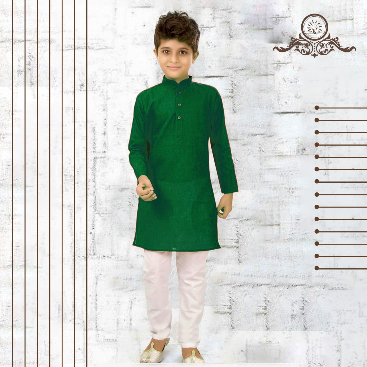 King s Men Children Wear Kurta Pajama COMBO