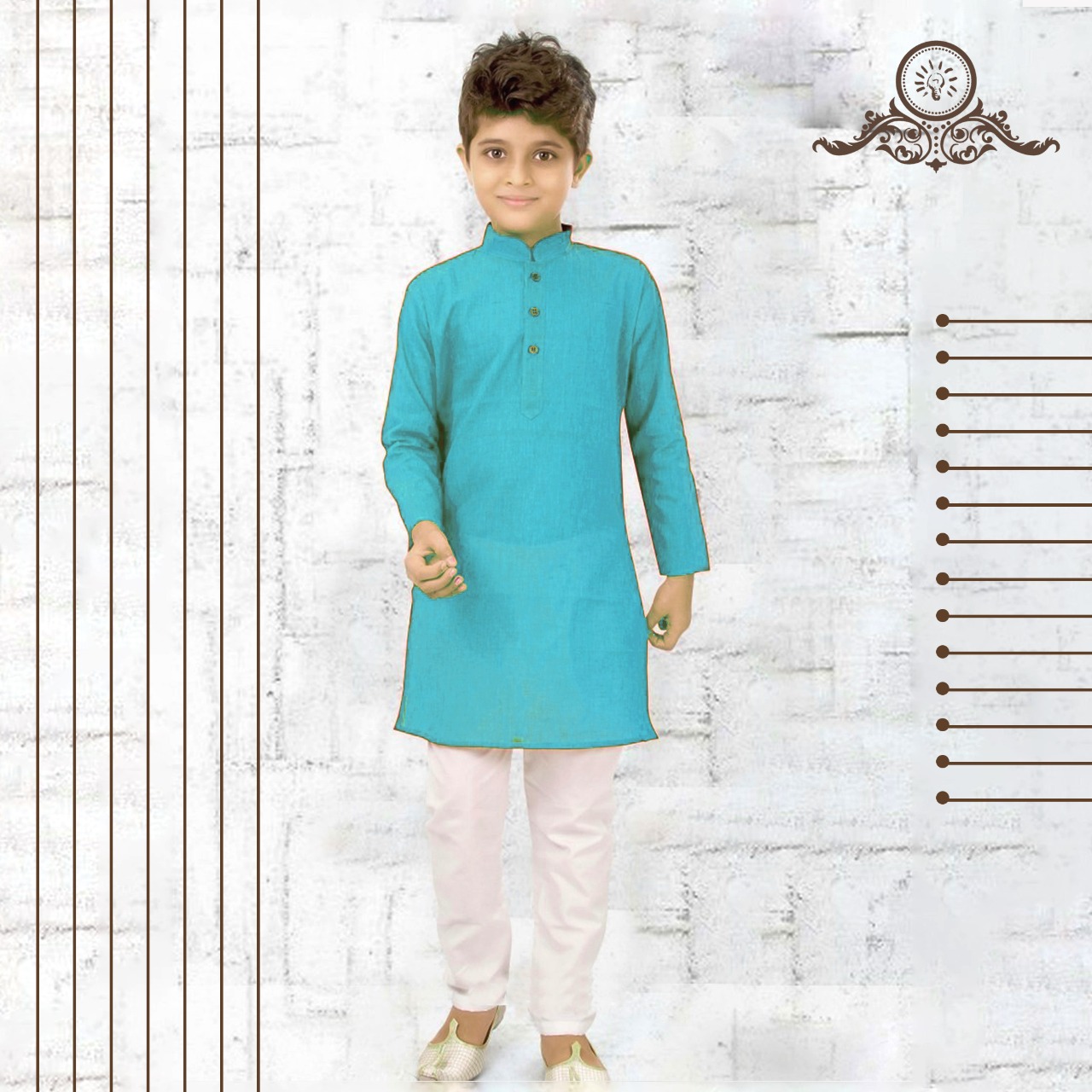 King s Men Children Wear Kurta Pajama COMBO