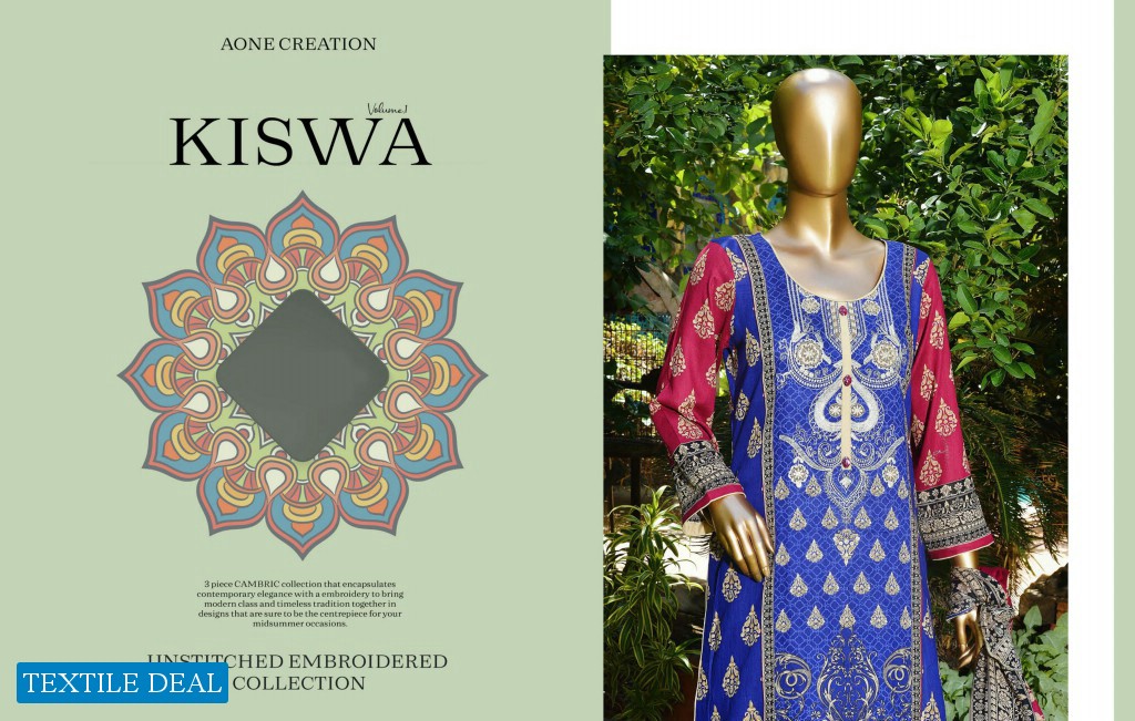 Kiswa Embroidered Collection Wholesale Pakistani Concept Dress