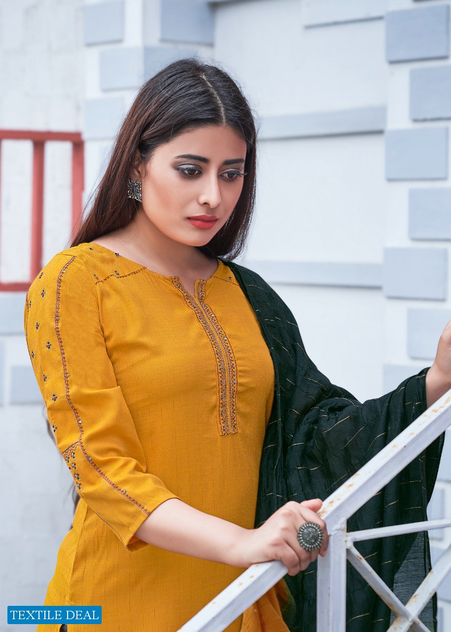 Koodee Saheli Vol-9 Wholesale Kurti With Pant And Dupatta