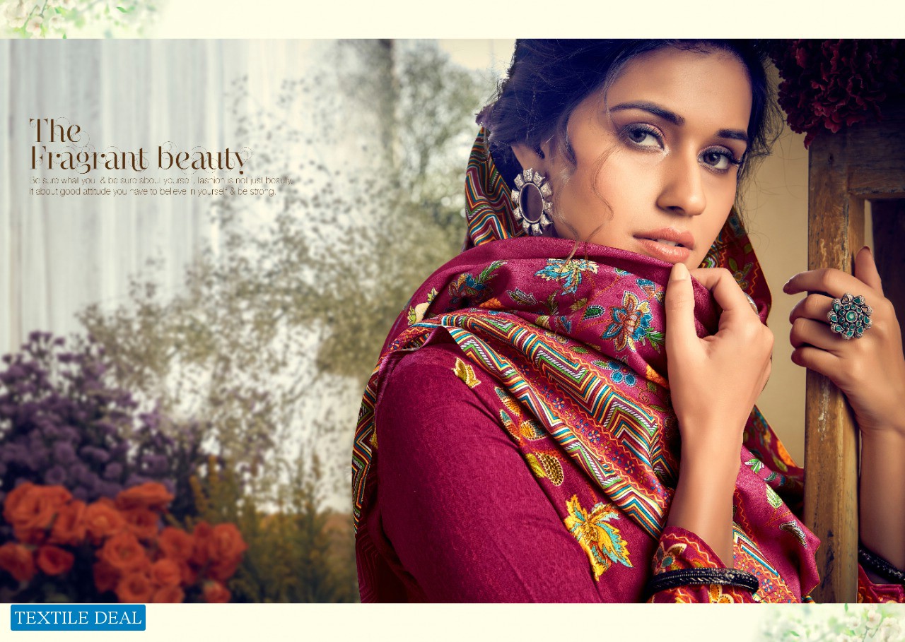 Kothari Rishika Wholesale Shopping Woolen Pashmina Winter Special Dress Material